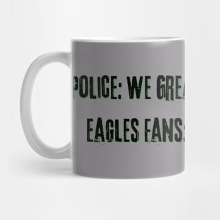 Greased Pole Funny Eagles Mug